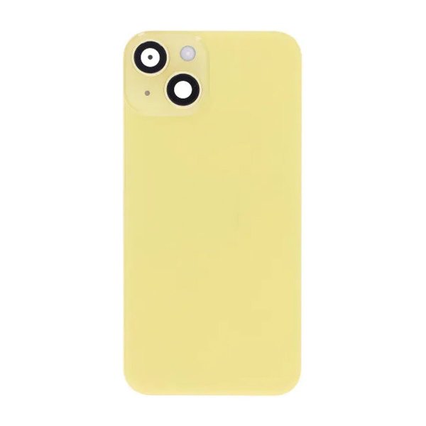 iPhone 14 Bagside Glas OEM - Gul