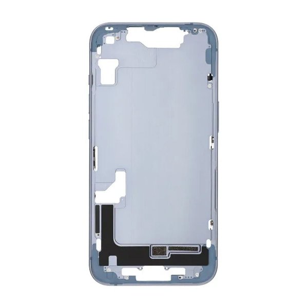 iPhone 14 Bagside med Komplet Ramme OEM - Blå