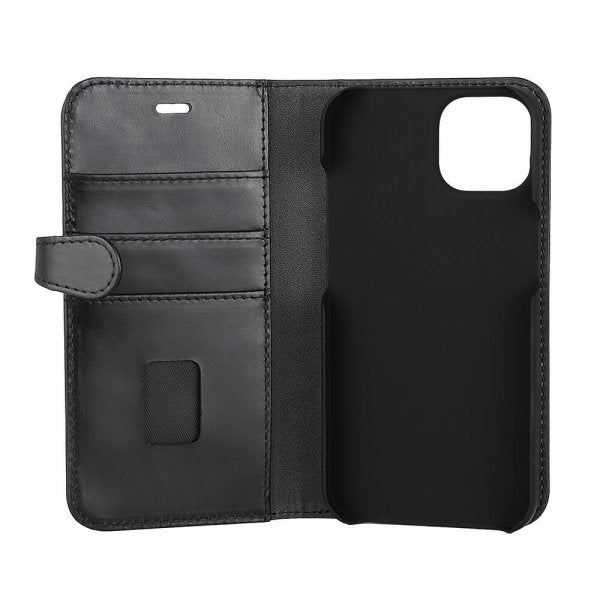 Buffalo iPhone 13/14/15 Etui 2-i-1 Aftagelig Wallet Sort