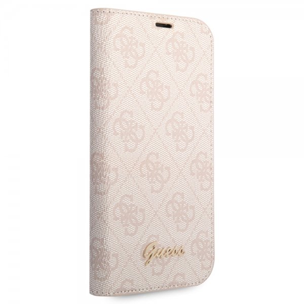 Guess iPhone 13/14/15 Cover 4G Logo Rosa