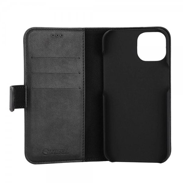 Krusell iPhone 14 Cover PhoneWallet Sort