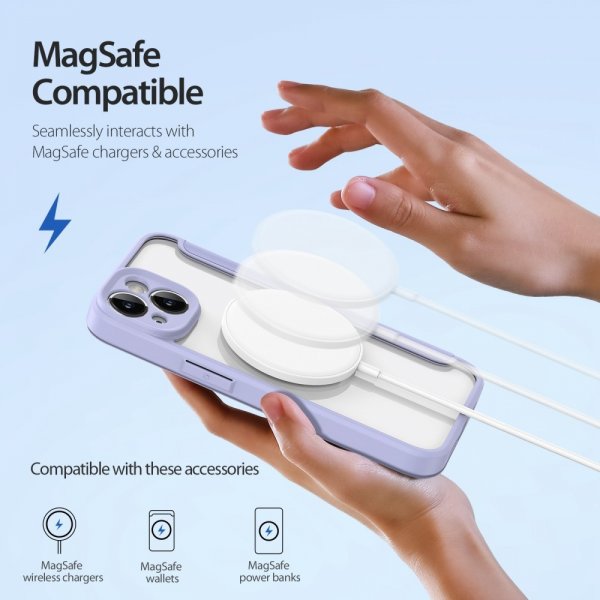 Dux Ducis iPhone 14 Cover Skin X Pro Series MagSafe Lilla