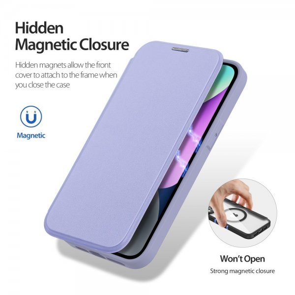 Dux Ducis iPhone 14 Cover Skin X Pro Series MagSafe Lilla