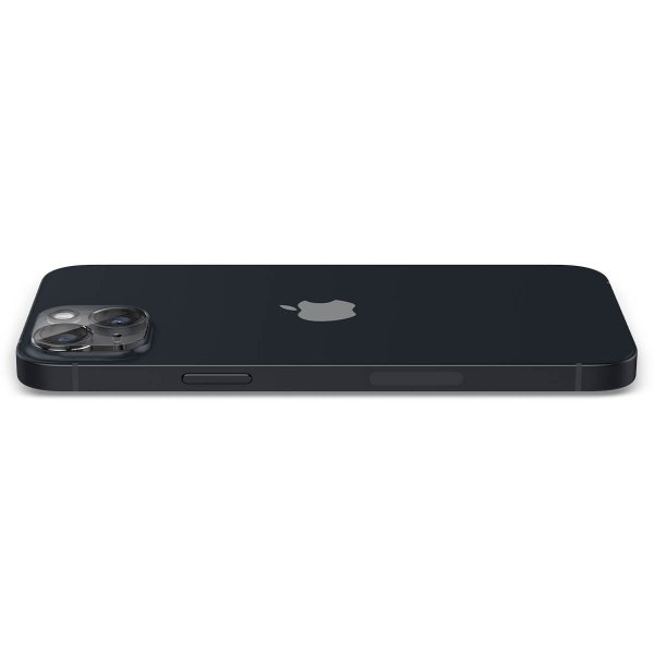 Spigen iPhone 14/iPhone 14 Plus Kamerabeskyttelse Glas.tR Optik 2-pak Crystal Clear