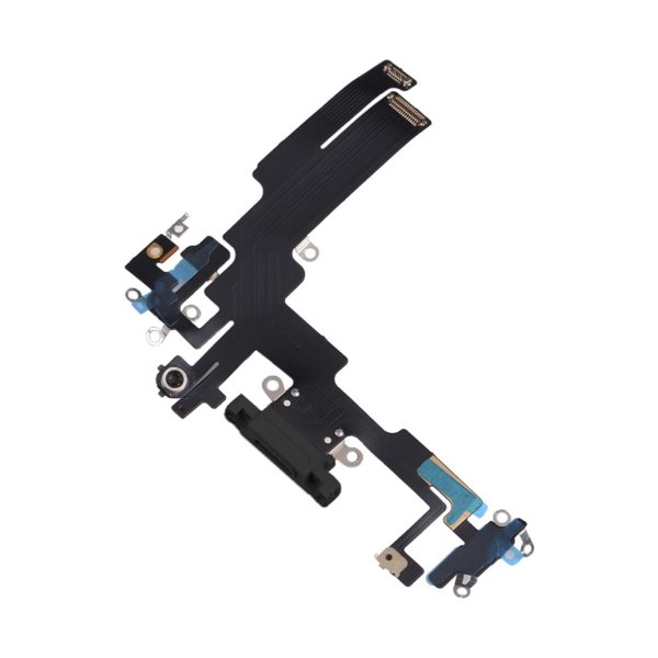 iPhone 14 Opladerstik med Flexkabel Original - Sort