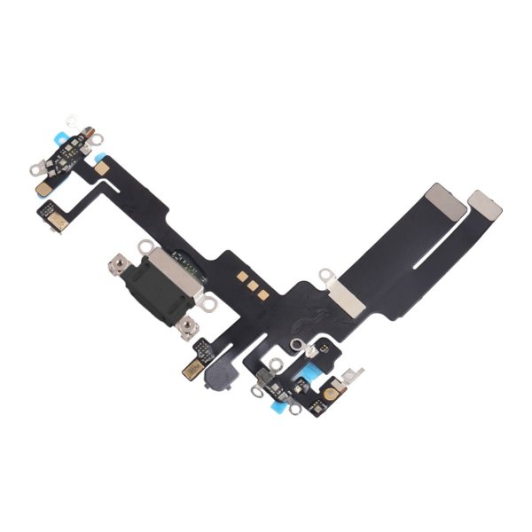 iPhone 14 Opladerstik med Flexkabel Original - Sort
