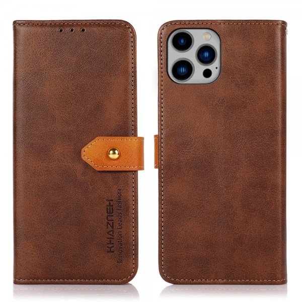 iPhone 14 Plus Flipcover Brun