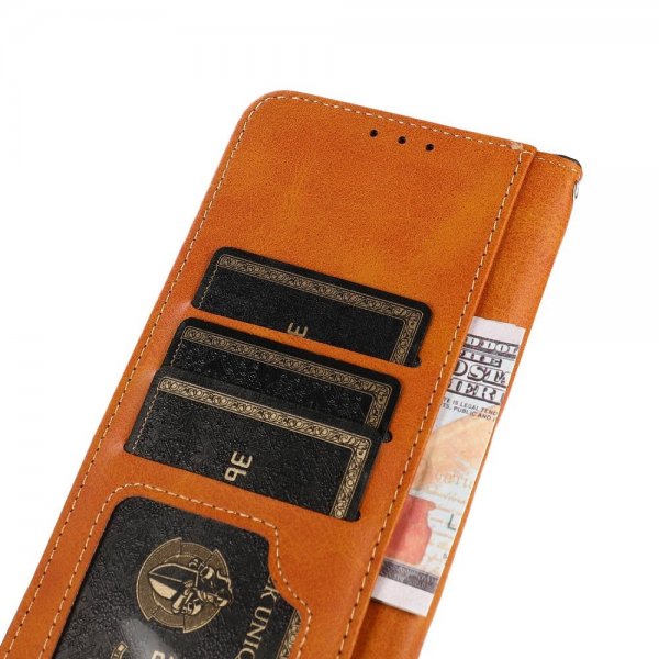 iPhone 14 Plus Flipcover Brun