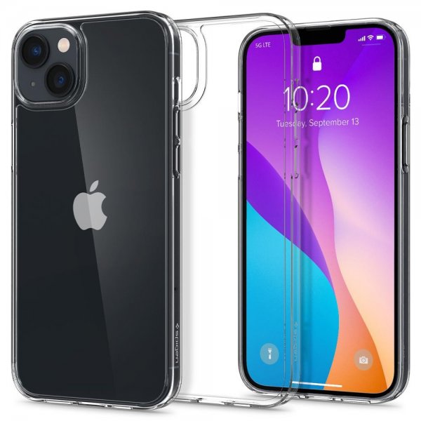 Spigen iPhone 14 Plus Cover AirSkin Hybrid Crystal Clear
