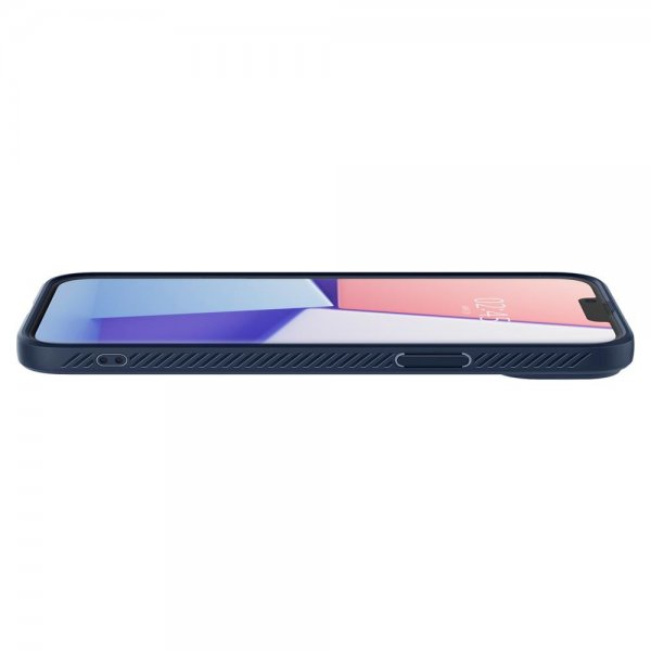 Spigen iPhone 14 Plus Cover Liquid Air Navy Blue