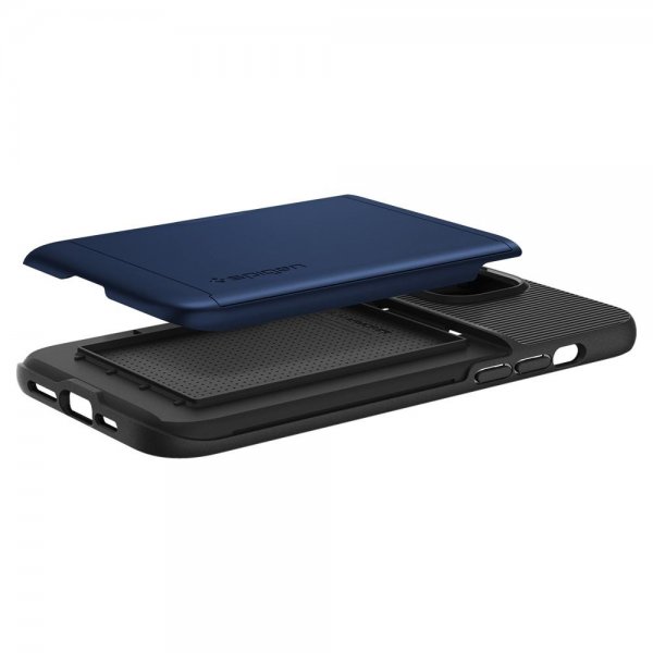 Spigen iPhone 14 Plus Cover Slim Armor CS Navy Blue