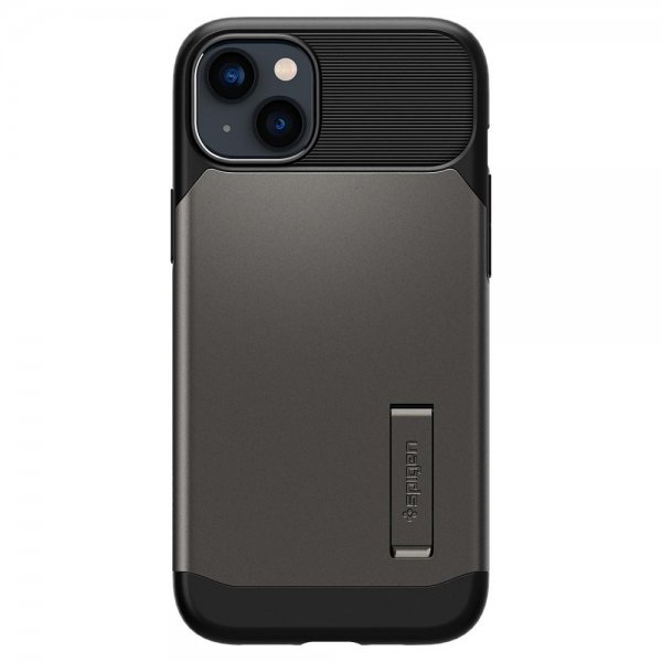 Spigen iPhone 14 Plus Cover Slim Armor MagFit Gunmetal