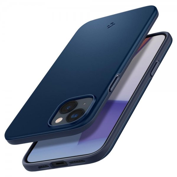 Spigen iPhone 14 Plus Cover Thin Fit Navy Blue