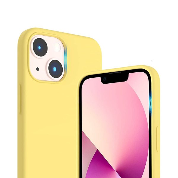 Rvelon iPhone 14 Cover Silikone Gul