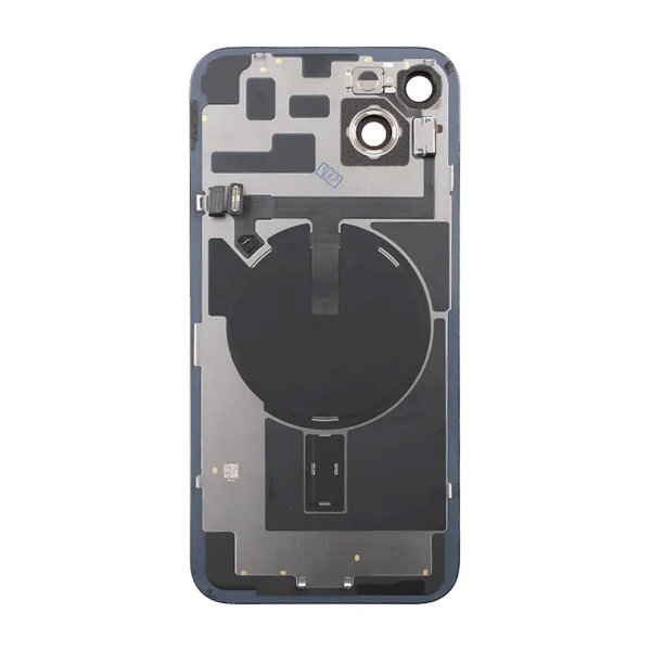 iPhone 14 Plus Bagside Glas Komplet - Hvid