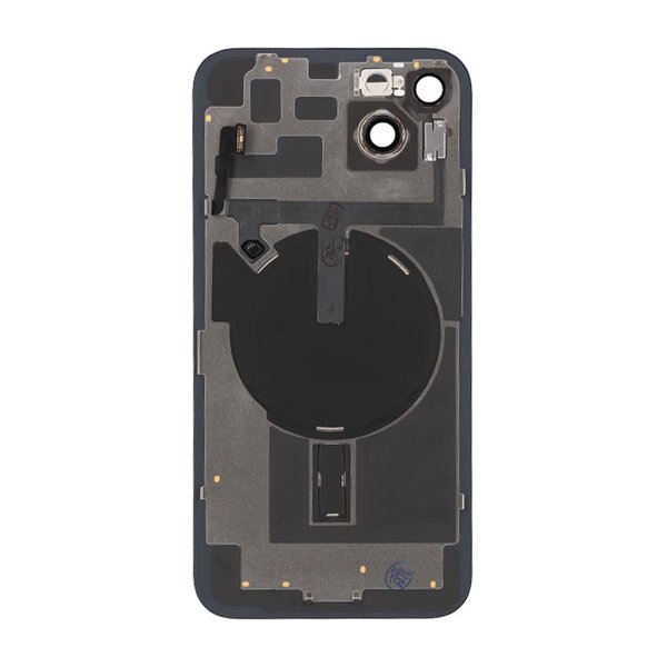 iPhone 14 Plus Bagside Glas Komplet OEM - Sort