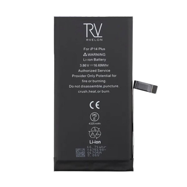iPhone 14 Plus Batteri Høj Kvalitet