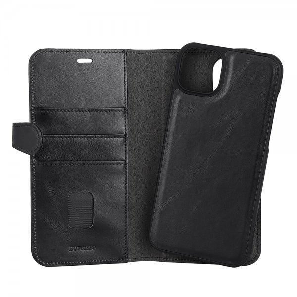 Buffalo iPhone 14 Plus Cover 2-i-1 Aftagelig Pung Sort