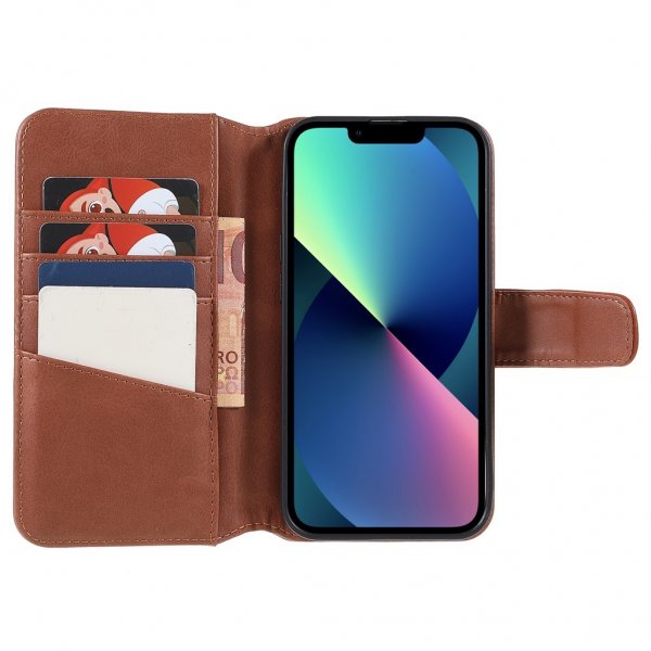 Nordic Covers iPhone 14 Plus Cover Essential Læder Maple Brown