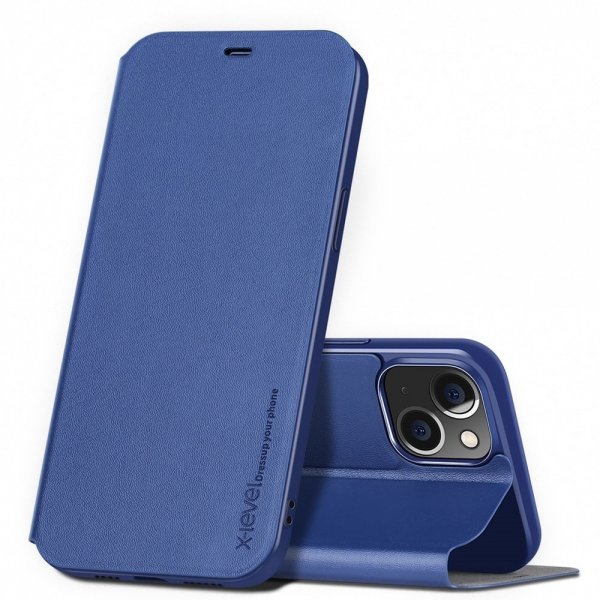 X-Level iPhone 14 Plus Cover FIB Color Blå
