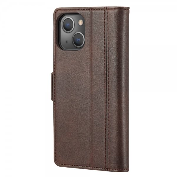 Lc.Imeeke iPhone 14 Plus Cover med Kortrum Brun