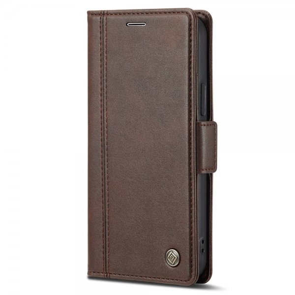 Lc.Imeeke iPhone 14 Plus Cover med Kortrum Brun