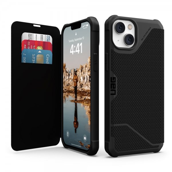 Urban Armor Gear (UAG) iPhone 14 Plus Cover Metropolis Kevlar Black