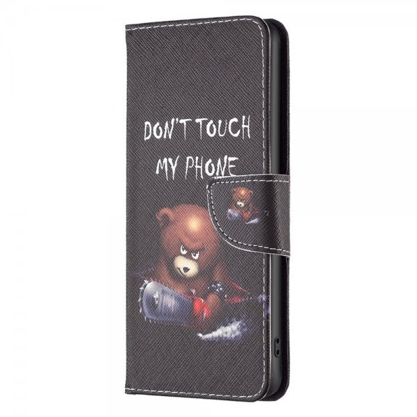 iPhone 14 Plus Cover Motiv Bjørn Don't Touch My Phone