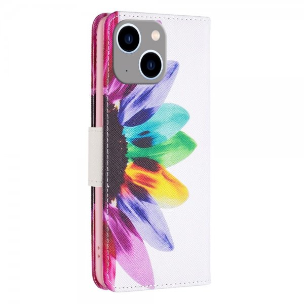 iPhone 14 Plus Cover Motiv Farverige Blade