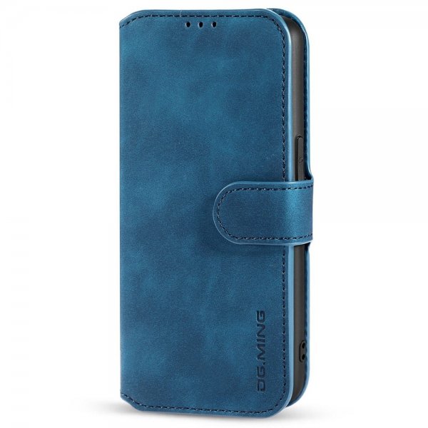 Dg.Ming iPhone 14 Plus Cover Retro Blå