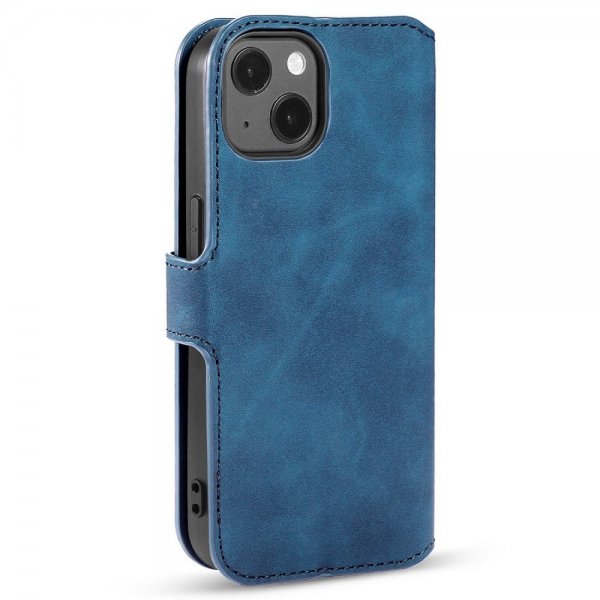 Dg.Ming iPhone 14 Plus Cover Retro Blå