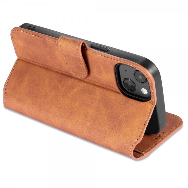 Dg.Ming iPhone 14 Plus Cover Retro Brun