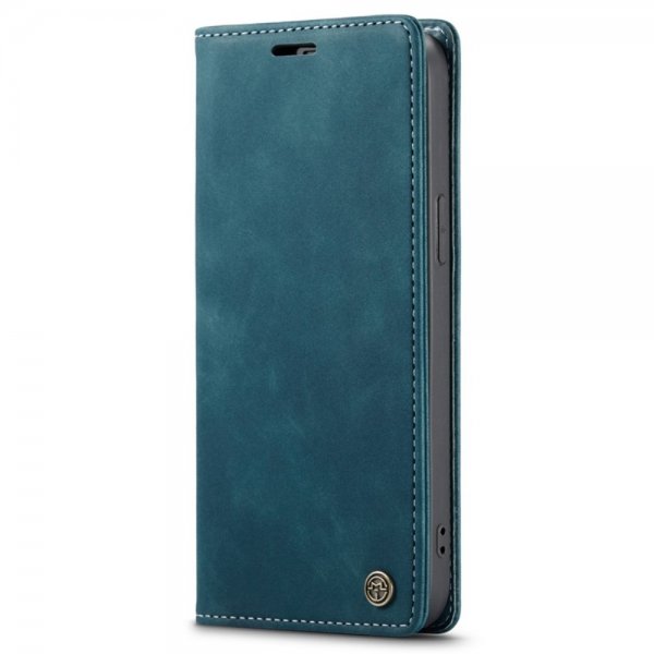 CaseMe iPhone 14 Plus Cover Retro Flip Petrol