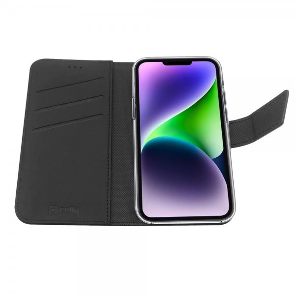 Celly iPhone 14 Plus Cover Wally Wallet Case Sort