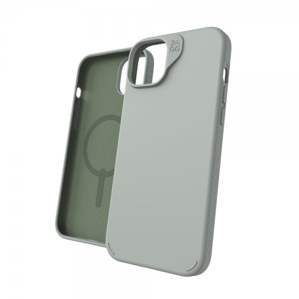 ZAGG iPhone 14 Plus/iPhone 15 Plus Cover Manhattan Snap Sage