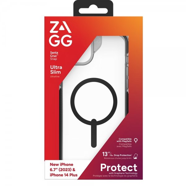 ZAGG iPhone 14 Plus/iPhone 15 Plus Cover Santa Cruz Snap Sort