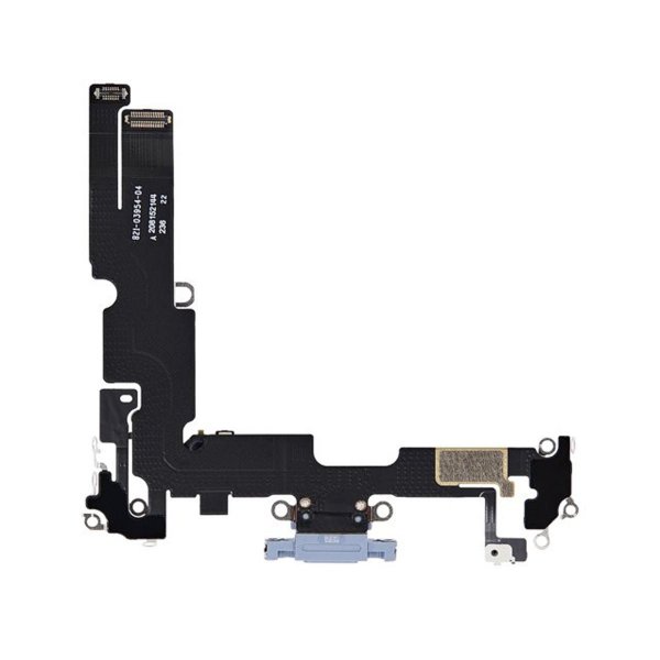 iPhone 14 Plus Ladeport med Flexkabel Original - Blå
