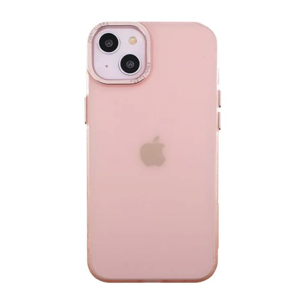 iPhone 14 Plus Cover Kamerakant Rosa