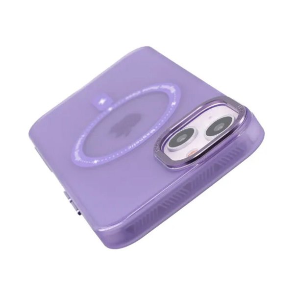 iPhone 14 Plus Cover Kamerasarg MagSafe Lilla