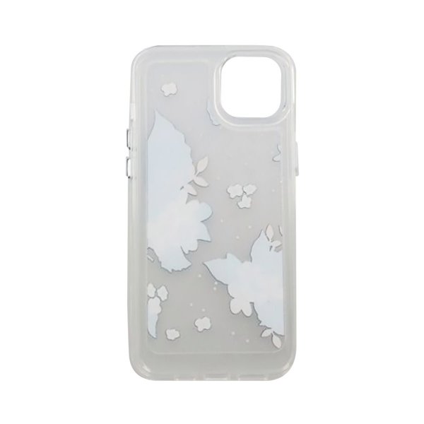iPhone 14 Plus Cover Motiv Blå Blad