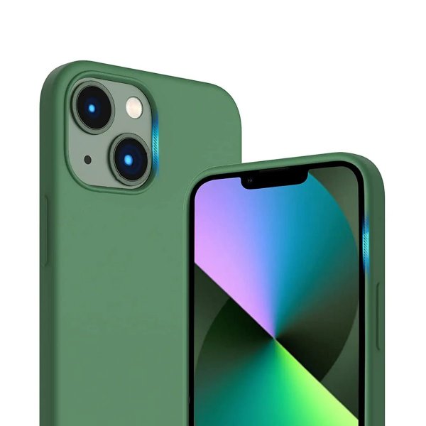Rvelon iPhone 14 Plus Cover Silikone Grøn