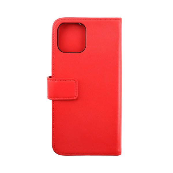 Rvelon iPhone 14 Plus Cover Ægte Læder Rød