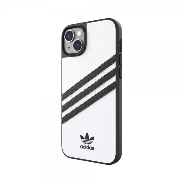 Adidas iPhone 14 Plus Cover 3 Stripes Snap Case Hvid Sort