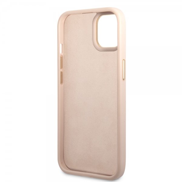 Guess iPhone 14 Plus Cover 4G Logo Rosa