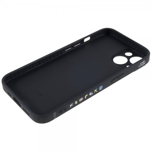 iPhone 14 Plus Cover Astronaut Sort Grå