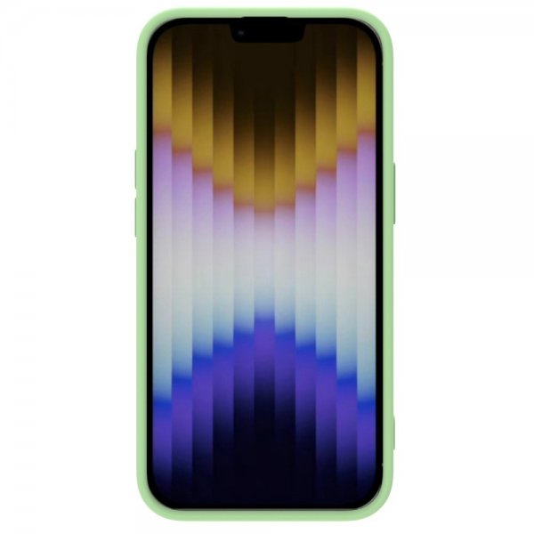 Nillkin iPhone 14 Plus Cover CamShield Silky MagSafe Grøn