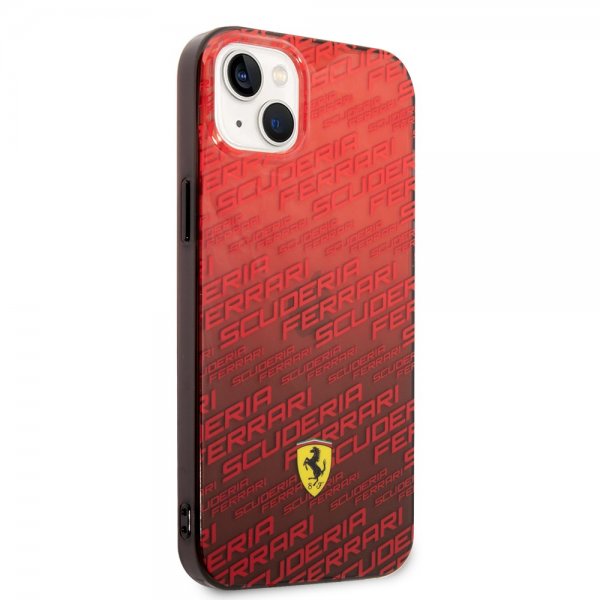 Ferrari iPhone 14 Plus Cover Gradient Scuderia Rød