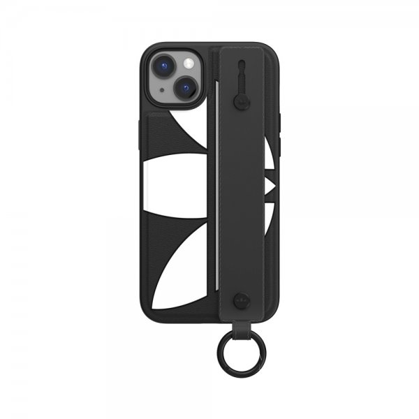 Adidas iPhone 14 Plus Skal Handstrap Case Sort Hvid