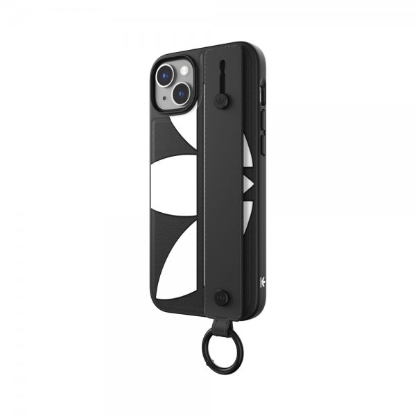 Adidas iPhone 14 Plus Skal Handstrap Case Sort Hvid