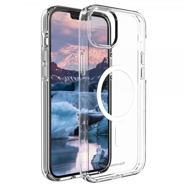 dbramante1928 iPhone 14 Plus Cover Iceland Pro MagSafe Clear